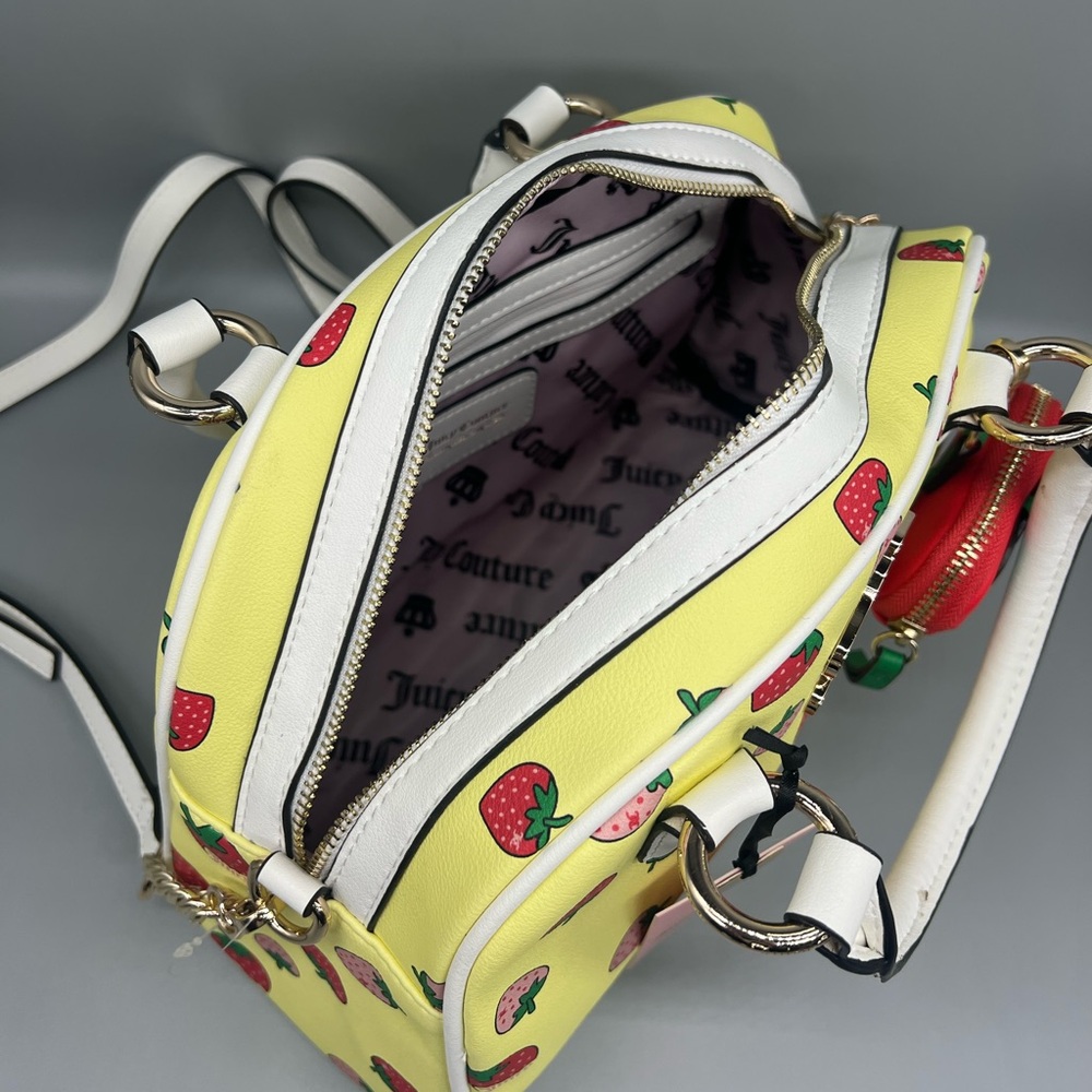 Juicy couture sweet n juicy bowler bag purse - Picture 10 of 12